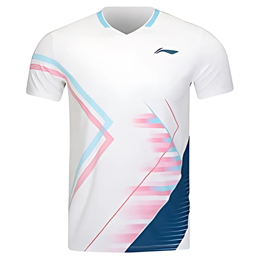 Li Ning Aayv051 2 Players T Shirt White